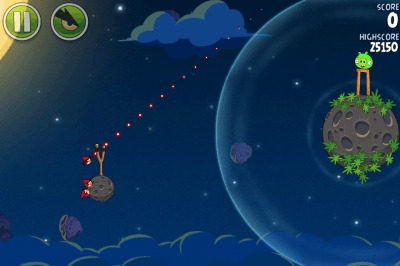 IMG 0676 1 [Test] Angry Birds Space – Le jeu phénomène dans une nouvelle version encore plus délirante ! angry birds