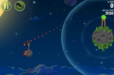 IMG 0685 1 [Test] Angry Birds Space – Le jeu phénomène dans une nouvelle version encore plus délirante ! angry birds