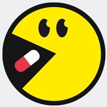 pill man e1342569887818 [TEST] SlugFiction – De magnifiques stickers geek, drôles et pas cher autocollant
