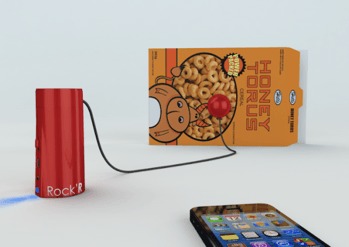 Rock'R RockR Cereals Rouge 0 1 Rock’R 2, une enceinte bluetooth qui se colle partout ! Bluetooth