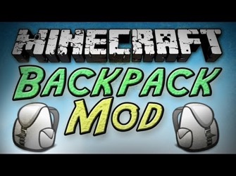 minecraft 0 16 Minecraft : Présentation du mod Backpack [1.5.2] 1.5.2