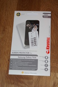 Protection d’écran Samsung Galaxy Note Krusell Self Healing