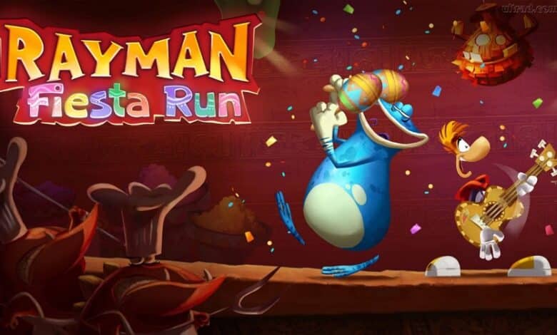 Rayman Fiesta Run RaymanFiestaRunBanner [TEST] Rayman Fiesta Run : le nouveau jeu de l’année ? fiesta