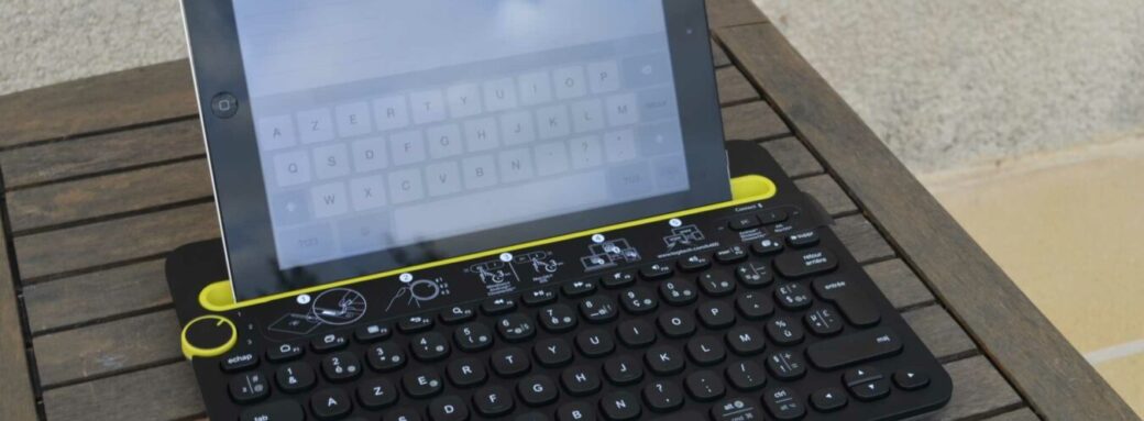 Logitech K480 DSC 0030 scaled Logitech K480 – Un petit clavier tout simplement parfait ! Android