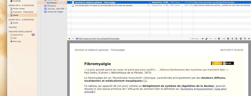 Une des vues possible