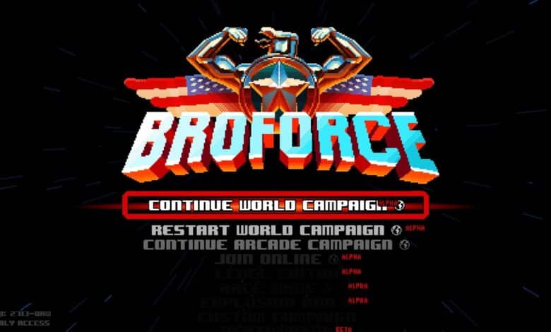 Broforce 2014 12 31 00024 [Test] Broforce – Un jeu de brute en 2D et en 8-bits broforce
