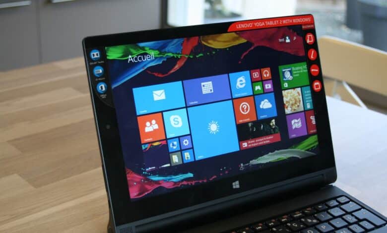 IMG 7371 [TEST] Lenovo Yoga Tablet 2 – La fameuse Yoga sous Windows ! Lenovo