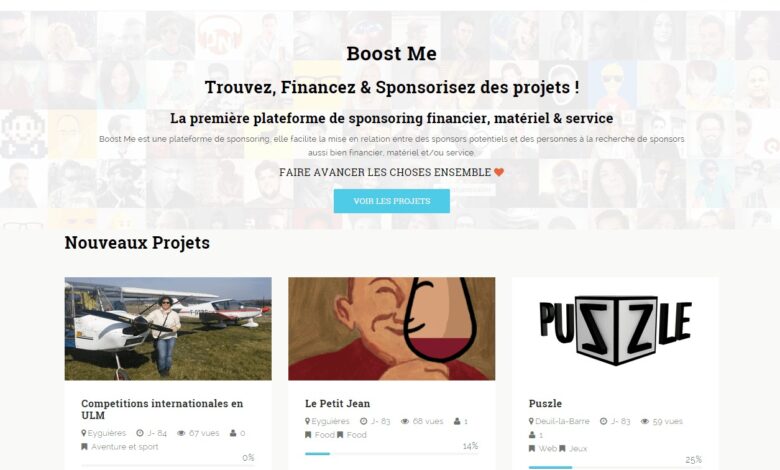 Boost-Me boost me 1 Boost-Me : Une plateforme française de sponsoring 11