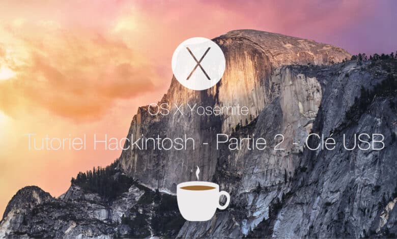 hackintosh OS X Yosemite logo lecafedugeek partie2 scaled [TUTO] Partie 2 – Faire un Hackintosh avec un BIOS UEFI (Clover) clover