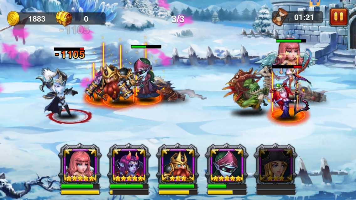 Heroes Charge Combat Heroes Charge – Une quête compléte sur smartphone Android