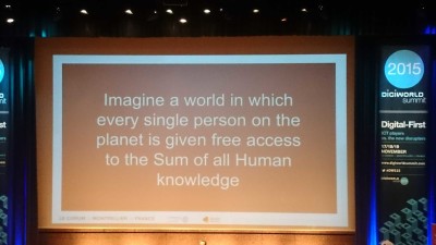 Imagine a world... Wikipédia