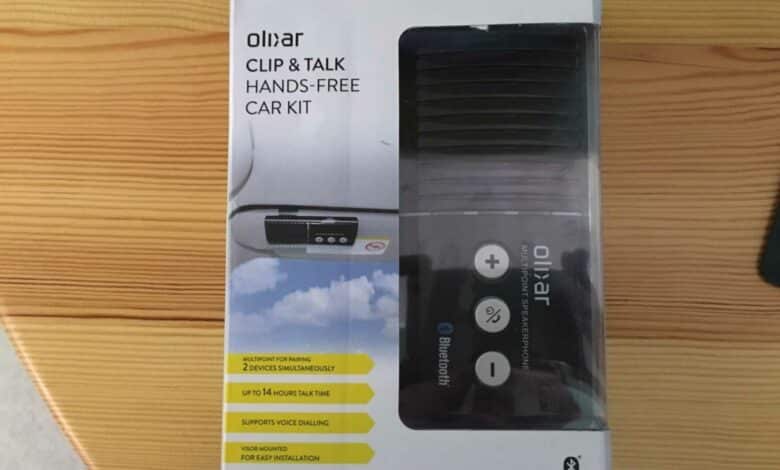 kit mains libres IMG 1201 scaled [TEST] Olixar Clip & Talk, le kit mains libres pour rester dans la légalité kit mains libres