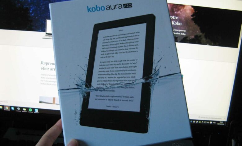 Kobo IMG 4193 scaled [TEST] Une liseuse qui n’a pas peur d’être mouillée – Kobo Aura H2O aqua