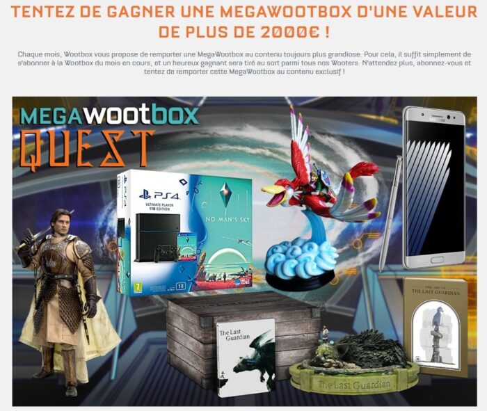 Wootbox - septembre 2016