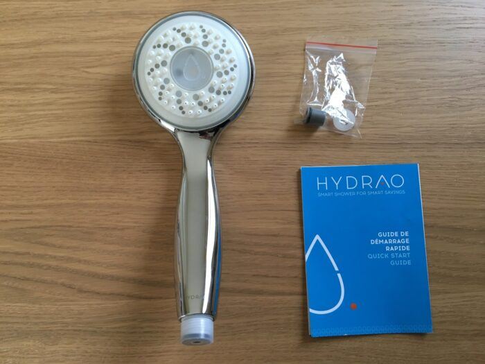 Hydrao IMG 2112 700x525 [TEST] HYDRAO – Pour que votre douche soit connectée accessoire
