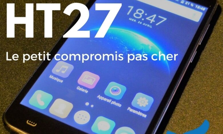 Homtom HT27 HOMTOM [TEST] HOMTOM HT27, un excellent smartphone 3G à moins de 70 € 3G