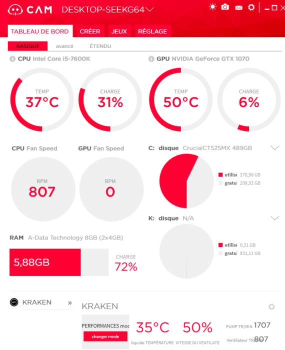 Watercooling Capture [TEST] NZXT Kraken X62, watercooling de haut vol Kraken