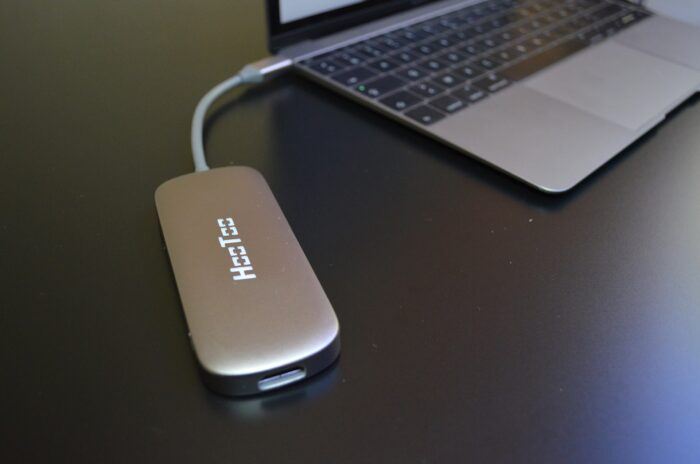 USB-C DSC 1483 700x464 [TEST] HooToo – Un Hub USB-C pour les pauvres MacBook