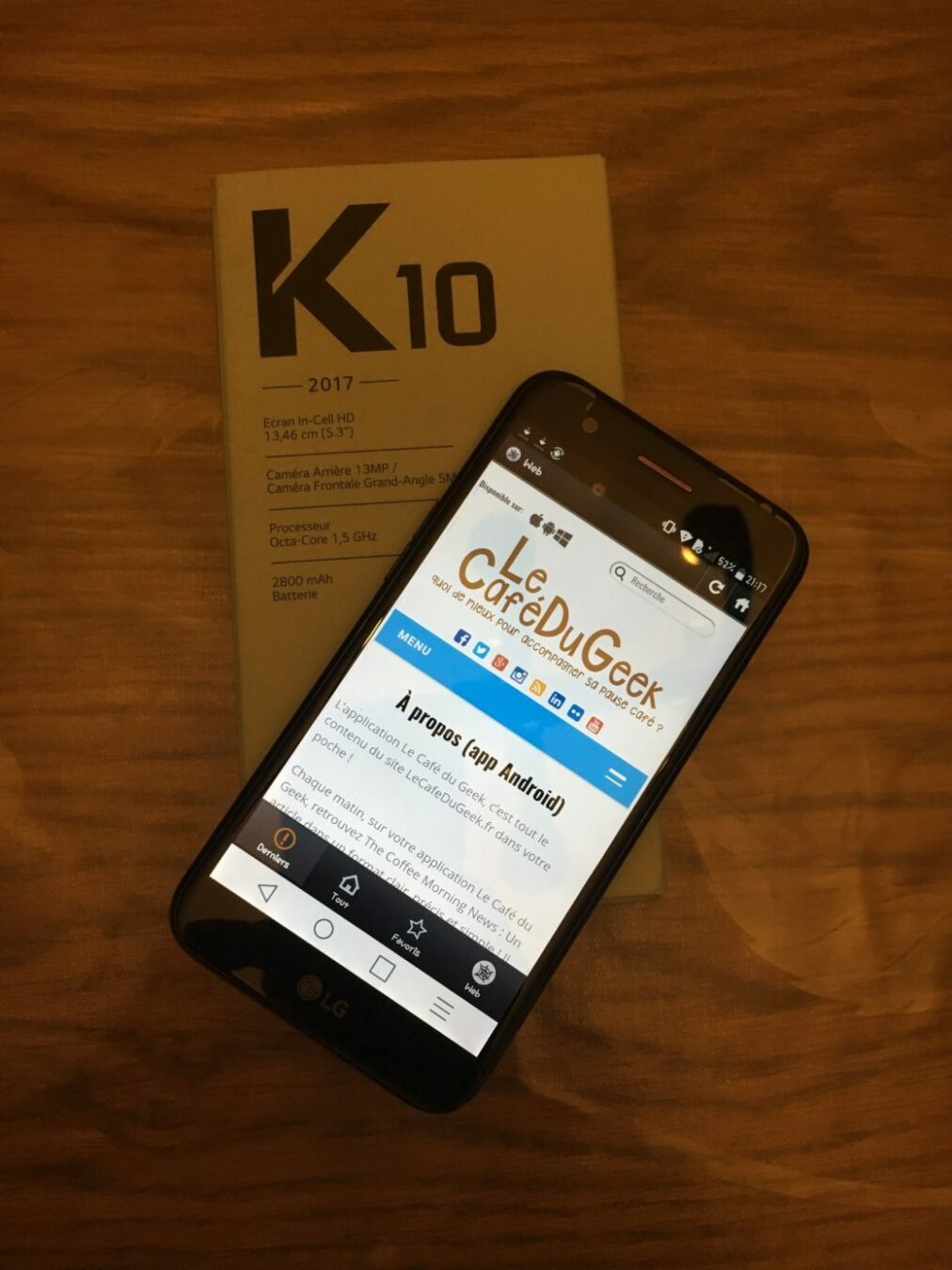 LG K10