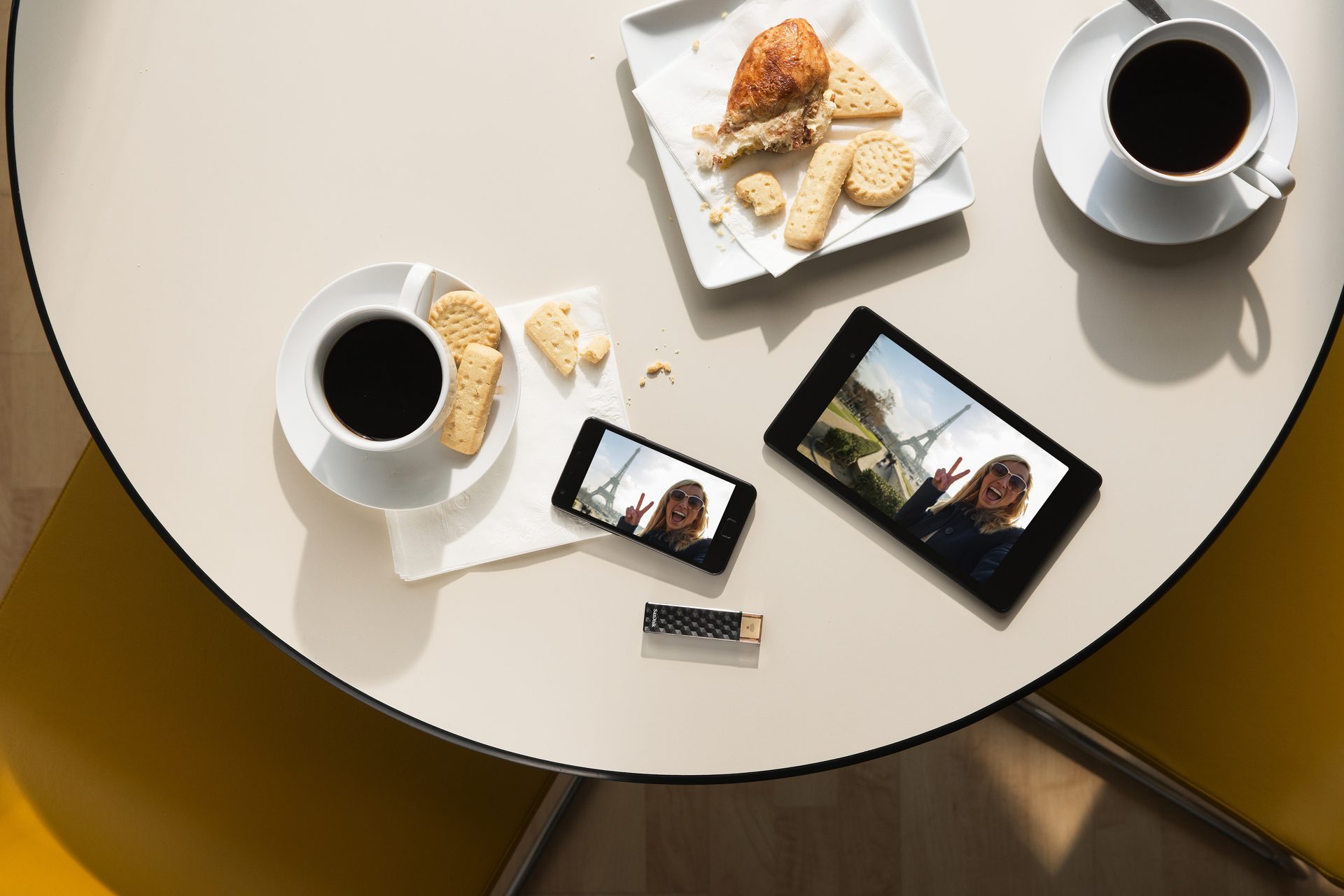 SanDisk ConnectStick Phone Tablet Cafe SanDisk 334 HR SanDisk – Les solutions pour avoir plus de mémoire sur votre smartphone Augmenter