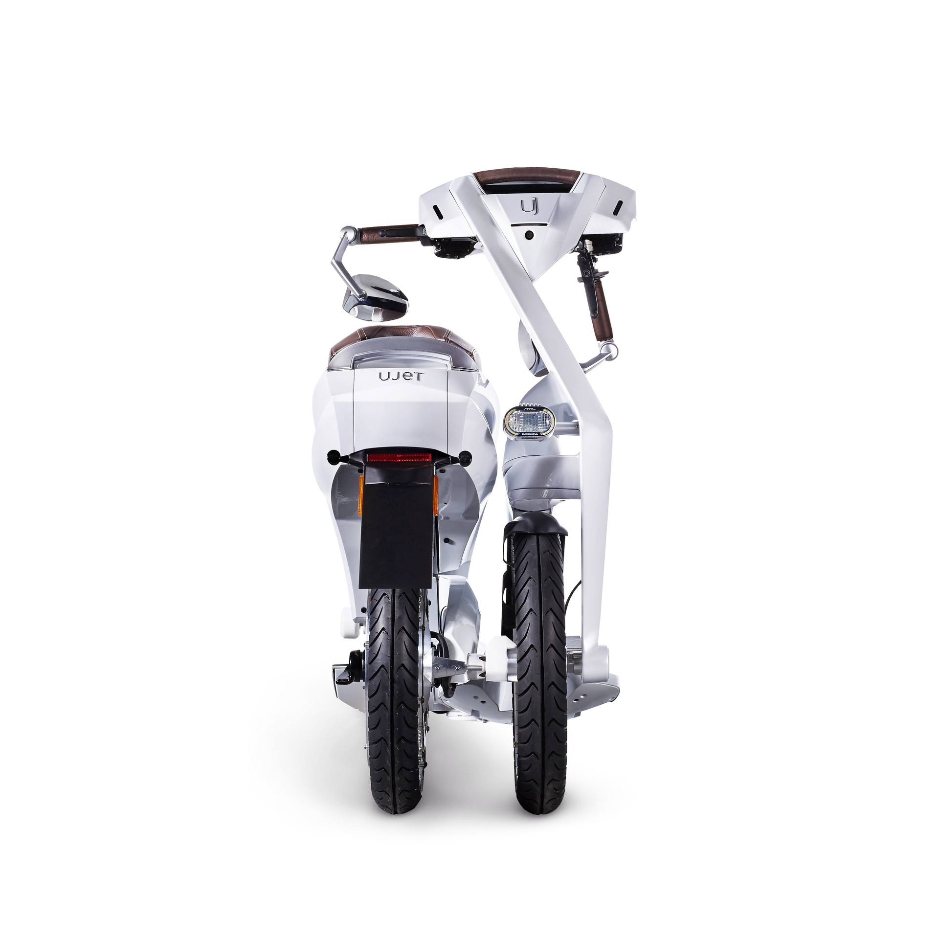 Scooter Ujet folded #CES2018 – Ujet présente le scooter électrique de demain CES2018