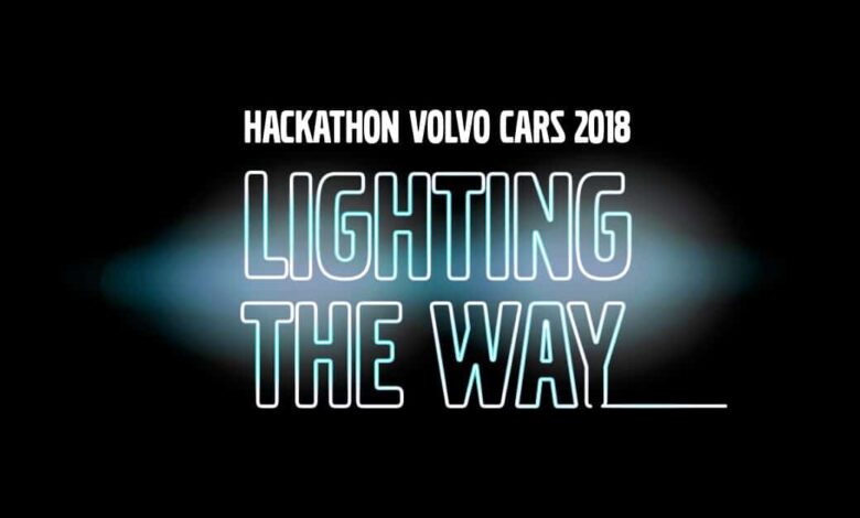 volvo logo volvo hackathon Volvo vous offre 40 000€ contre une bonne idée avec « Lighting the way » Hackathon