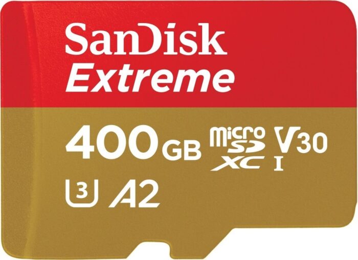microSD Extreme microSD U3 A2 V30 400GB HR preview #MWC18 Western Digital lance la carte microSD UHS-I 400GB la plus rapide au monde Carte mémoire