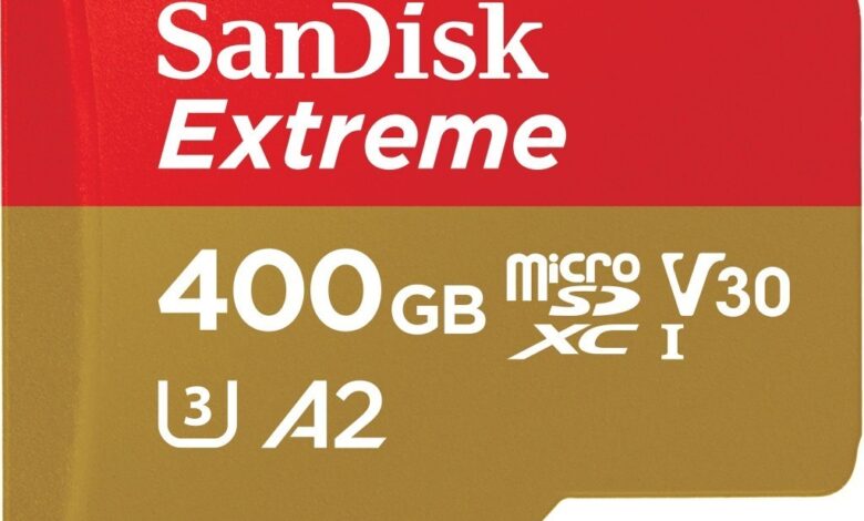 microSD Extreme microSD U3 A2 V30 400GB HR preview #MWC18 Western Digital lance la carte microSD UHS-I 400GB la plus rapide au monde Carte mémoire