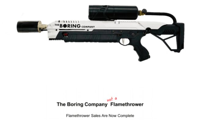 Elon Musk notaflamethrower 700x393 1 Elon Musk : L’astuce qui rend folle la douane douanes