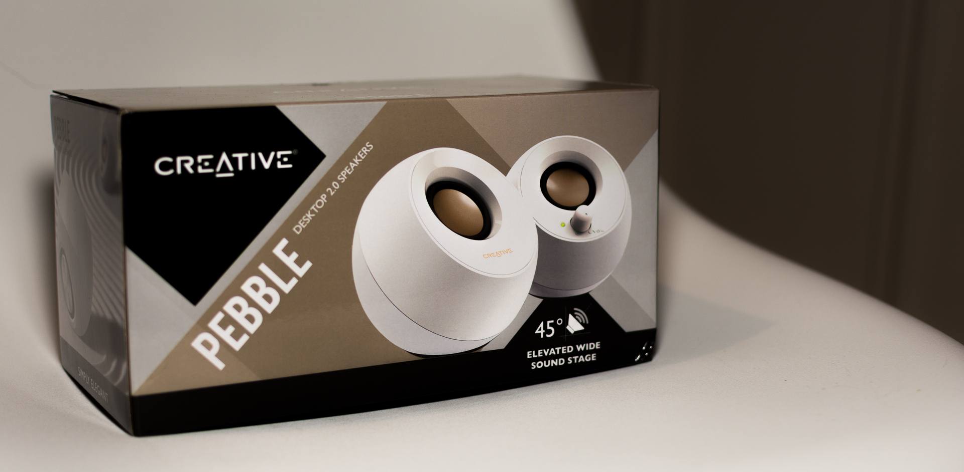 creative pebble pebble 4 Test – Creative Pebble : Le kit parfait d’enceintes de bureau 2.0 audio