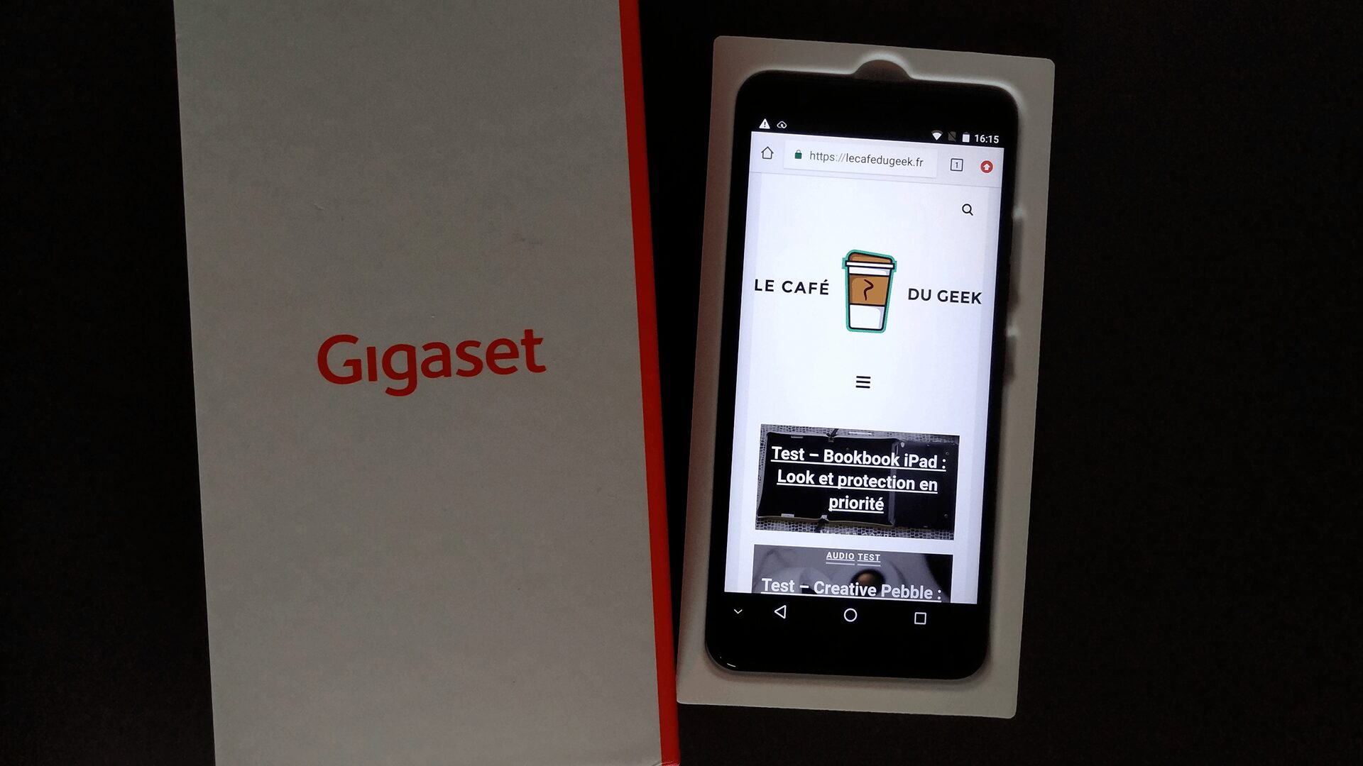 GS370 5 TEST – Gigaset GS370 : Smartphone moyen de gamme qui vaut le détour ! Android