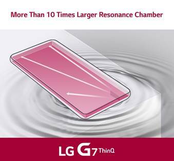 LG G7 ThinQ caisse de résonance