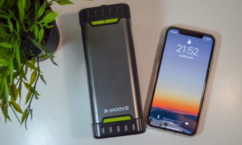 X-Moove PowerGo BOOST DSC 0101 scaled Test – X-MOOVE PowerGo BOOST : Batterie portable ultime pour les vacances batterie