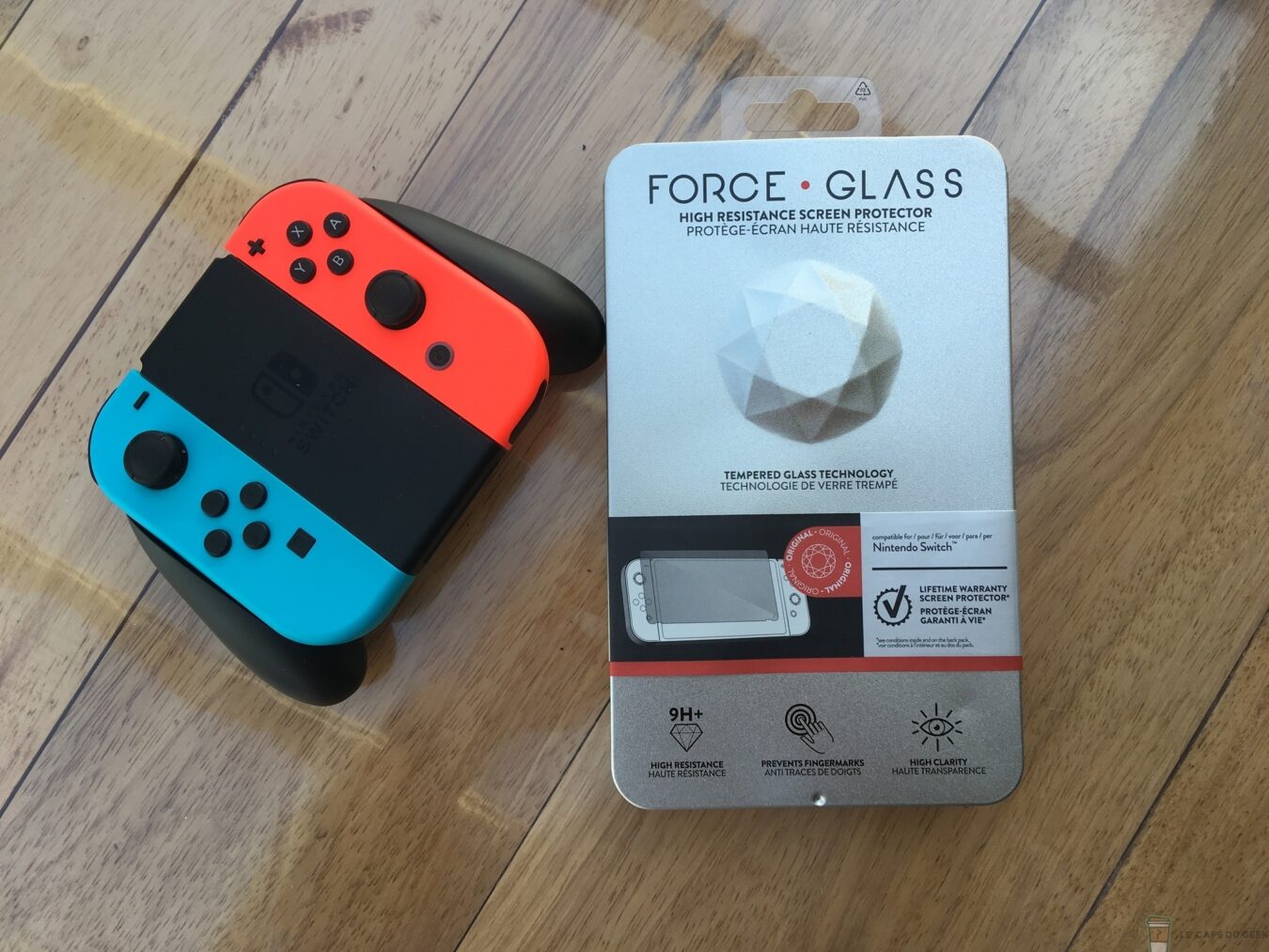 Test - Protéger à vie votre Nintendo Switch avec Force Glass