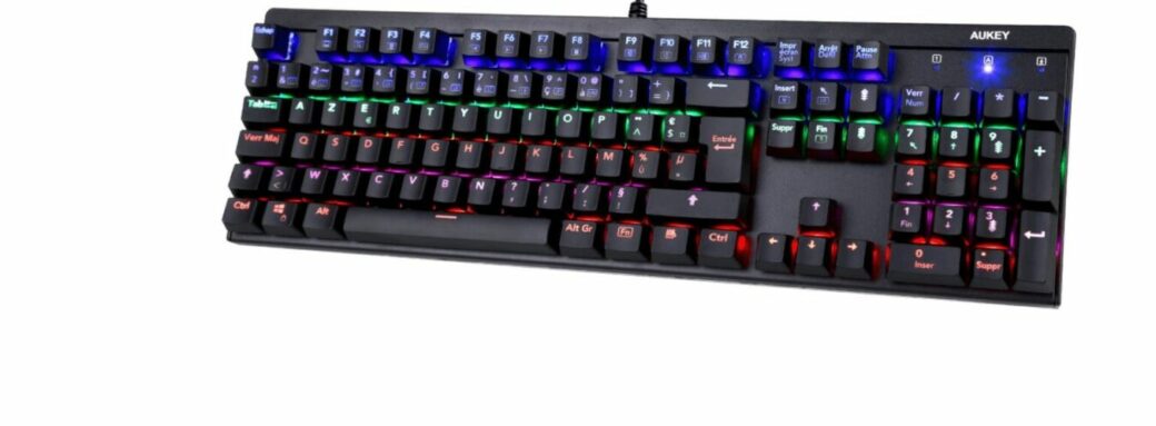 Clavier mécanique clavier méca scaled Clavier mécanique Aukey à 35 € et un projecteur à 160 € – Bons Plans Geek Aukey