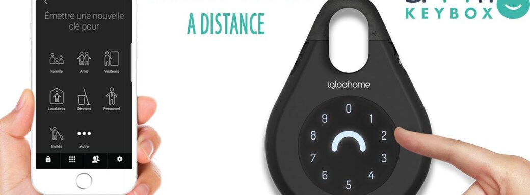 Smart KeyBox lecafedugeek Smart KeyBox : La solution de remise de clefs sans se déplacer ! Boite à clef