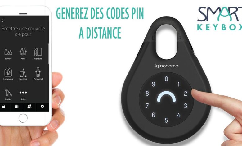 Smart KeyBox lecafedugeek Smart KeyBox : La solution de remise de clefs sans se déplacer ! Boite à clef