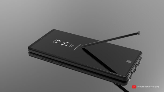 Le Galaxy Note 9 et son S-PEN par DBS Design