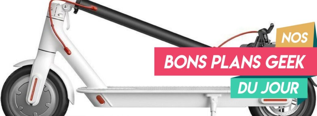 Mi Electric Scooter BonsPlansGeek 22 scaled La Mi Electric Scooter m365, la trottinette électrique de Xiaomi à 320€ ? Bon Plan amazon
