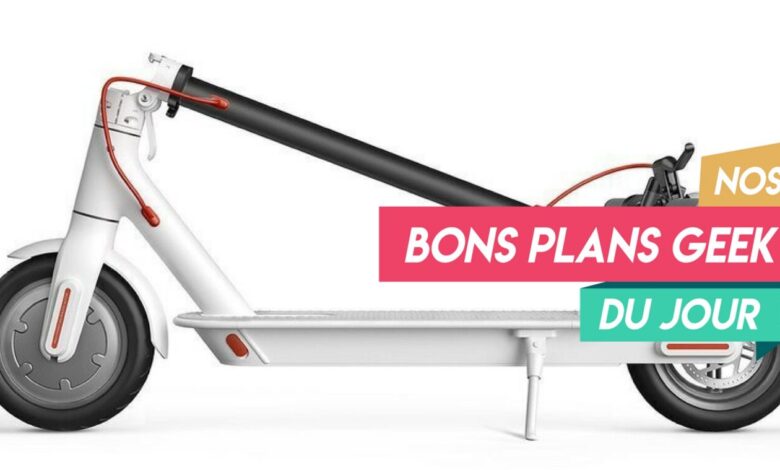 Mi Electric Scooter BonsPlansGeek 22 scaled La Mi Electric Scooter m365, la trottinette électrique de Xiaomi à 320€ ? Bon Plan amazon