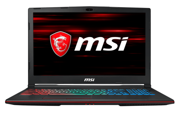 MSI GP63 Leopard de face