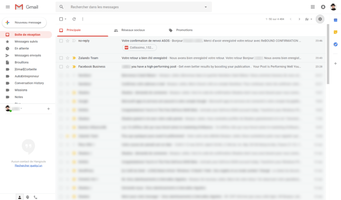 Google Screenshot 11 700x410 Google change enfin l’interface de Gmail et de Drive Gmail