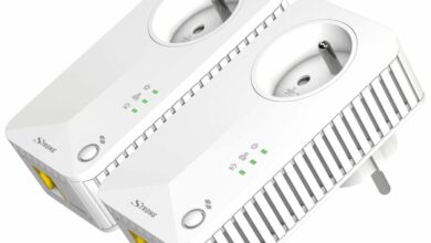 prises CPL cpl scaled Améliorer sa connexion avec les prises CPL 500 de Strong ethernet