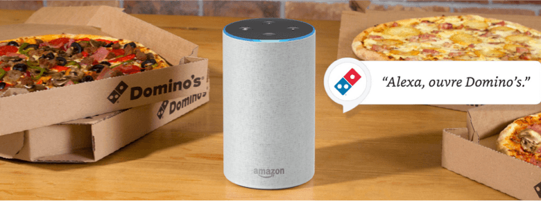 Domino's 1505 Dès le 13 Juin 2018, commandez vos pizzas Domino’s via Alexa Alexa