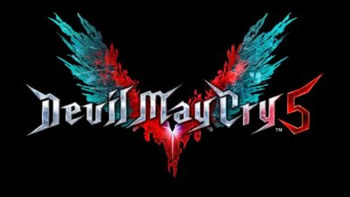 Devil may cry DMC5 logo TM on black 1528625208 scaled #E32018 – Devil May Cry 5, le retour de Dante capcom