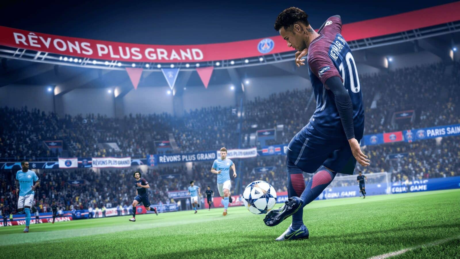 FIFA 19 FIFA19 NEYMAR HERO GEN4 SONY La Champions League retranscrite fidèlement dans FIFA 19 chamions league