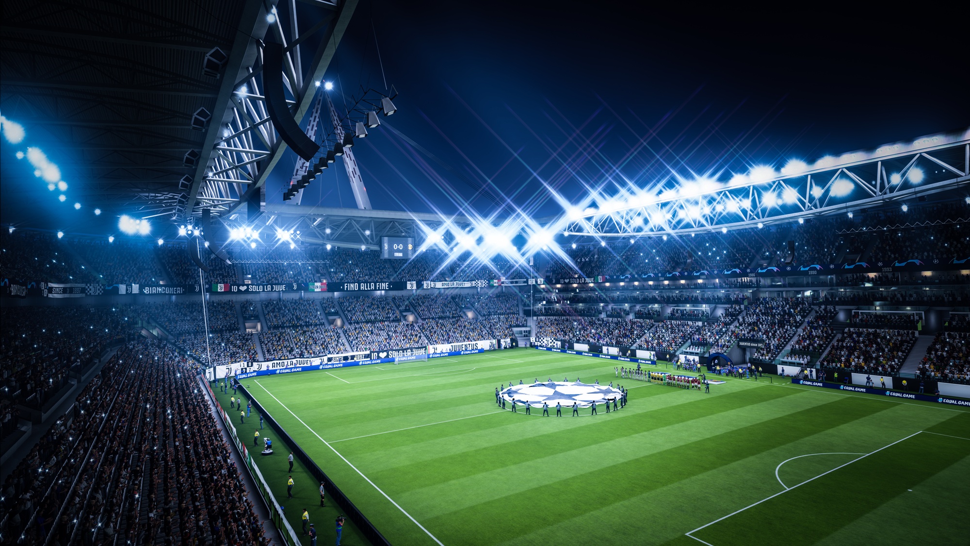 FIFA 19 FIFA 19 ALLIANZ JUVENTUS GEN4 HIRES La Champions League retranscrite fidèlement dans FIFA 19 chamions league