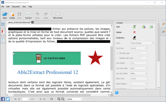Able2Extract PDF Editing Able2Extract Professional – Le Convertisseur & Editeur de PDF Able2Extract