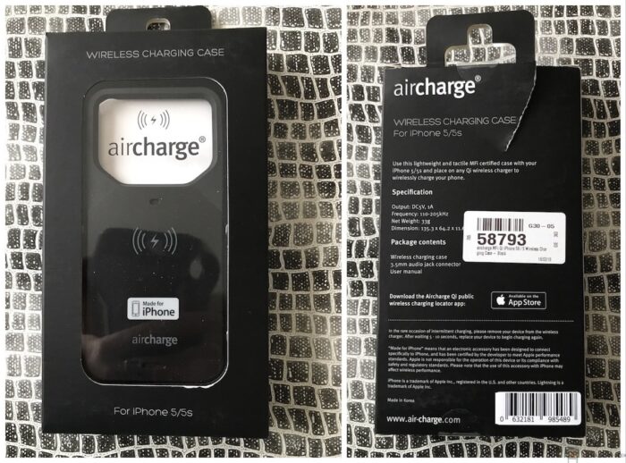 Coque Adaptateur Qi AirCharge