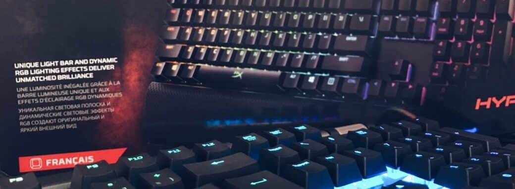 clavier 3EB318BE 5ADD 4DC4 8CF1 E6A1230676F3 scaled Test – HyperX Alloy Elite RGB : Le clavier qui allie l’esthétique à sa mécanique Alloy